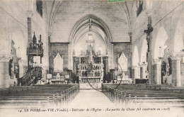 Le Poiré Sur Vie * Intérieur De L'église Du Village - Poiré-sur-Vie