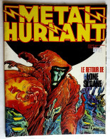 MAGAZINE METAL HURLANT N° 18 LOANE SLONE COUVERTURE DRUILLET 1977 - Métal Hurlant