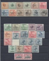 RUANDA-URUNDI (1924-1931 COB#50-78,79-80,90-91 5 Sets Native Art) MNH SuperB Cat.Val. € 255.00 - Unused Stamps