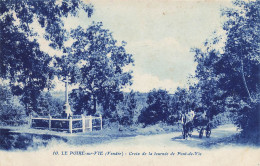 Le Poirée Sur Vie * Route , Croix De La Tournée Du Pont De Vie * Attelage - Poiré-sur-Vie