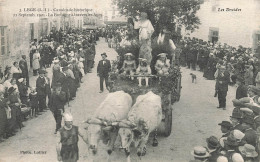 Legé * La Cavalcade Historique , Le 11 Septembre 1921 , La Bretagne à Travers Les âges * Char Les Druides - Legé