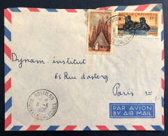 Nouvelle Calédonie Divers Sur Enveloppe TAD HOUAILOU 11.6.1956 - (B3046) - Storia Postale