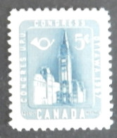 CANADA YT 298 NEUF*MH" PARLEMENT D OTTAWA" ANNÉE 1957 - Unused Stamps