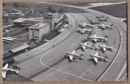 CPSM SUISSE - ZÜRICH - Flughof Zürich-Kloten - TB PLAN Aérien TB PLAN Aérogare TB AVION AVIONS DAKOTA 1959 - Aérodromes