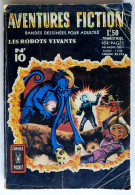 RARE PETIT FORMAT AVENTURES FICTION 10 AREDIT 2EME SERIE - Aventures Fiction