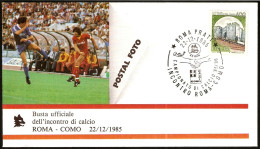 ITALIA ROMA 1985 - CAMPIONATO ITALIANO DI CALCIO 1985/1986 - ROMA Vs COMO - M - Clubs Mythiques