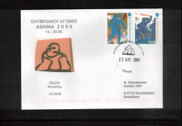 Greece 2004 Olympic Games Athens - Wrestling Interesting Cover - Sommer 2004: Athen