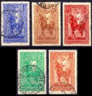 MADAGASCAR - 1931 - Yv.183/7 Série Galliéni (Gravés) Complete - Oblitérés TB - Oblitérés