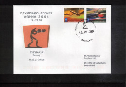 Greece 2004 Olympic Games Athens - Boxing Interesting Cover - Sommer 2004: Athen