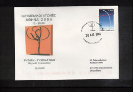 Greece 2004 Olympic Games Athens - Rhytmic Gymnastics Interesting Cover - Summer 2004: Athens