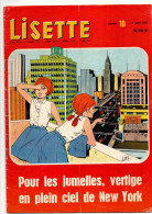 Lisette N°10 Pour Les Jumelles, Vertige En Plein Ciel De New York - Amock Le Petit Esquimau - Jeu Le Zoo-Mino ...1966 - Lisette