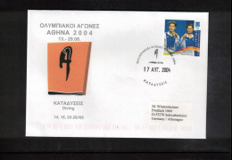 Greece 2004 Olympic Games Athens - Diving Interesting Cover - Summer 2004: Athens