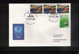 Greece 2004 Olympic Games Athens - Canoe/Kayak Interesting Cover - Summer 2004: Athens