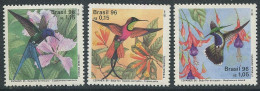 Brasil:Brazil:Unused Stamps Serie Birds, 1996, MNH - Segler & Kolibris