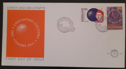 SL) 1992 HOLLAND EUROPE CEPT COLON FDC - Andere & Zonder Classificatie