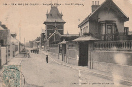 Sangatte (62 - Pas De Calais) Rue Principale - Sangatte