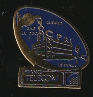76453-Pin's.France Telecom.Orange.Bar Le Duc.Ludres.Epinal.Nancy.CPEI. - France Télécom