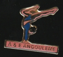 76487-Pin's.A Et E Angouleme.Gymnastique. - Gymnastik