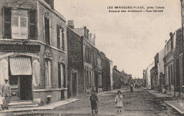 Sangatte (62 - Pas De Calais) Avenue Des Aviateurs - Rue Carnot - Sangatte