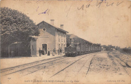 14-SAINT-AUBIN-SUR-MER- LA GARE - Saint Aubin