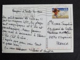 GRECE GREECE HELLAS GRIECHENLAND AVEC YT 2099 SCOUT SCOUTISME - CRETE STALIDA - Cartas & Documentos