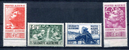 Algérie       249/252 ** - Unused Stamps