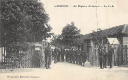 CPA 55 LEROUVILLE 154 E REGIMENT D'INFANTERIE LA GARDE - Lerouville