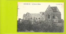 MOISLAINS Les Ruines De L'Eglise (Souillard) Somme (80) - Moislains