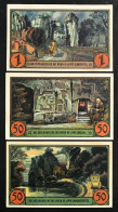 GERMANIA ALEMANIA GERMANY Notgeld  50  50  Pfennig + 1 Mark  1921  Horn In Lippe Lotto 2882 - Deutsche Golddiskontbank