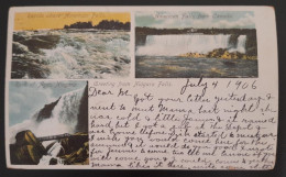 SL) 1906 CANADA WATERFALL POSTCARD - Andere & Zonder Classificatie