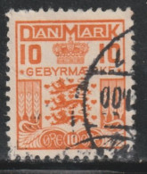 DANEMARCK 1070 // YVERT 8 // 1875--02 - Postage Due