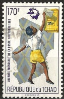 Chad 1989 - Mi 1184 - YT 515A ( World Post Day ) - Tchad (1960-...)