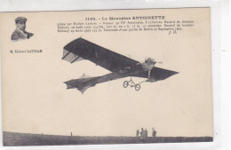 Le Monoplan Antoinette - M. Hubert Latham - Aviateurs