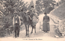 CPA  Suisse, Costume De VEX ( Valais ) - Vex