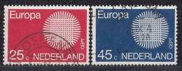 NETHERLANDS 942-943,used,falc Hinged - 1970