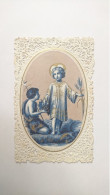 1871 CANIVET IMAGE PIEUSE JESUS DONNANT UNE GRAPPE DE RAISIN - Andachtsbilder