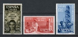 Sahara 1965. Edifil 239-41 ** MNH. - Sahara Español