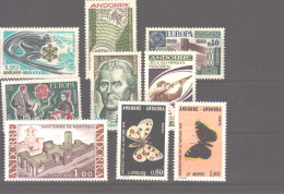 Année 1976 N° 251 à 259 ** MNH - Années Complètes