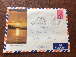 * POSTE AÉRIENNE  Polynesie Francaise  22 - Storia Postale