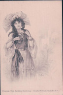 Bottaro Illustrateur, Mode, Jeune Fille En Costume Et Chapeau, Litho (6) - Bottaro