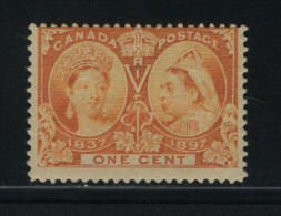 Canada Scott # 51 ( Z3 ) HINGED  Jubilee - Unused Stamps