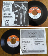 RARE French SP 45t RPM JUKE BOX BIEM (7") SONNY And CHER «Little Man» (1966) - Collectors
