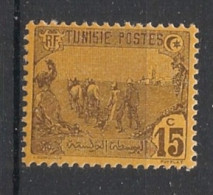 TUNISIE - 1923-26 - N°YT. 101 - Laboureurs 15c Violet Sur Jaune - Neuf Luxe** / MNH / Postfrisch - Neufs