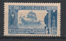 TUNISIE - 1923-26 - N°YT. 107 - Zaghouan 1f Bleu - Neuf Luxe** / MNH / Postfrisch - Neufs