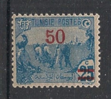 TUNISIE - 1923-25 - N°YT. 99 - Laboureurs 50c Sur 25c Bleu - Neuf Luxe** / MNH / Postfrisch - Neufs