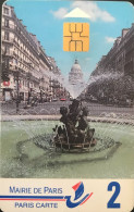 Stationnement  -  PARIS  -  2  -   Fontaine Edmond Rostand  - 200 Frcs - - PIAF Parking Cards
