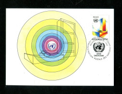 "UNO-GENF" 1992, Mi. 212 Maximumkarte (16081) - Maximumkaarten