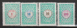 TURQUIE - Timbres De Service N°111/4 ** (1969) - Official Stamps