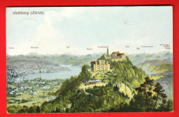 ZVf-03  Uetliberg  Zürich Litho. Gelaufen 1911 Nach Uster - Uster