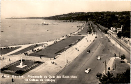 Geneve - Promenade Du Quai Des Eaux-vives Et Coteau De Cologny (7114) - Cologny